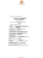 Trắc nghiệm chính sách thương mại quốc tế - phần quản lý nhà nước về xuất nhập khẩu