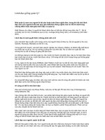 Tài liệu Lãnh đạo giống quản lý? ppt