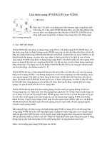 Tài liệu Giới thiệu mạng IP/WDM doc