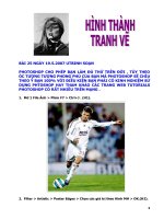 Tài liệu Photoshop - Cách tạo tranh vẽ docx