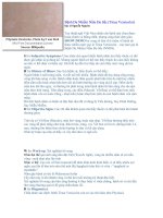 Tài liệu Bệnh da nhiễm nấm đa sắc docx