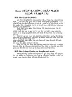 Tài liệu VẬN HÀNH – BẢO TRÌ MÁY BIẾN ÁP, Chương 4 pptx