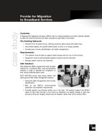 Tài liệu Provide for Migration to Broadband Services ppt