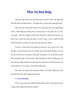 Tài liệu Mẹo trị đau lưng doc