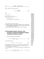 Tài liệu Special Functions part 3 doc