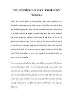 Tài liệu LUYỆN ĐỌC TIẾNG ANH QUA TÁC PHẨM VĂN HỌC-THE ADVENTURES OF HUCKLEBERRY FINN CHAPTER 24 ppt