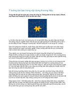 Tài liệu Ý tưởng táo bạo trong xây dựng thương hiệu pdf