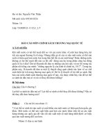 BÁO CÁO MÔN CHÍNH SÁCH THƯƠNG MẠI QUỐC TẾ (2)