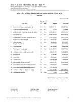 Tài liệu BÁO CÁO KẾT QUẢ HOẠT ĐỘNG KINH DOANH TỔNG HỢP pdf
