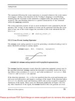 Tài liệu ANALOG BEHAVIORAL MODELING WITH THE VERILOG-A LANGUAGE- P4 pptx