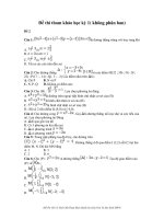 Tài liệu Đề thi tham khảo học kỳ 1( không phân ban) số 2 pdf