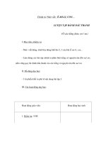 Tài liệu Chính tả - Ê-MI-LI, CON… LUYỆN TẬP ĐÁNH DẤU THANH (Ở các tiếng chứa ươ / ưa) pptx