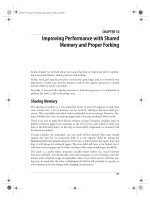Tài liệu Practical mod_perl-CHAPTER 10:Improving Performance with Shared Memory and Proper Forking pdf
