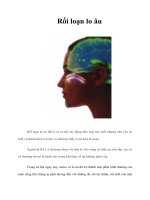 Tài liệu Rối loạn lo âu ppt