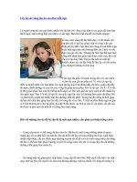 Tài liệu Lấy lại sức sống làn da sau đêm mất ngủ doc