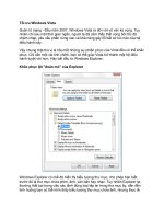 Tài liệu Tối ưu Windows Vista pdf