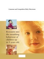 Tài liệu Consumer and competition policy directorate doc