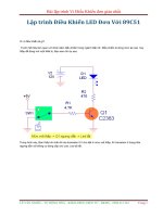 lap trinh VDK don gian nhat voi 89c51 