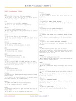 Tài liệu GRE Vocabulary 33000 pptx