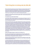 Tài liệu Trịnh Công Sơn và những cảm tác đầu đời ppt