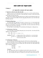 THÔNG SỐ KĨ THUẤT BƠM