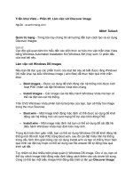 Tài liệu Triển khai Vista – Phần 20: Làm việc với Discover Image doc