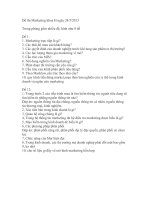 Đề thi marketing khoa h ngày 24 