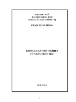 Sự vận dụng hình thái kinh tế   xã hội cộng sản chủ nghĩa của đảng ta trong công cuộc đổi mới hiện nay ở việt nam 