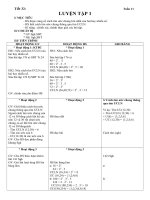 Tài liệu Toán lớp 6_ Tiết 32 ppt