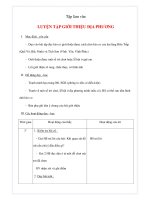 Tài liệu Tập làm văn - LUYỆN TẬP GIỚI THIỆU ĐỊA PHƯƠNG docx