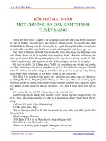 Tài liệu Lục mạch thần kiếm - tập 20 docx