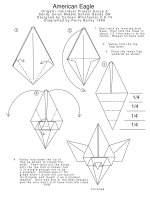 Tài liệu Nghệ thuật xếp hình Nhật Bản:eagle doc