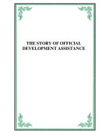 Tài liệu THE STORY OF OFFICIAL DEVELOPMENT ASSISTANCE ppt