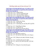 Tài liệu Hệ thống chuẩn mực kế toán việt nam VAS doc