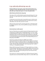 Tài liệu Cuộc chiến biến đổi khí hậu toàn cầu docx