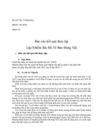 Tài liệu Báo cáo 