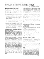 Tài liệu Nâng cao các kỹ năng về di truyền, sinh sản và lai tạo giống bò thịt nhiệt đới- chương 20 ppt