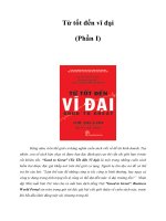 Tài liệu Từ tốt đến vĩ đại (Phần I) pdf