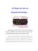 Tài liệu Kỹ thuật căn siêu nét (hyperfocal focusing) doc