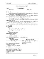 Tài liệu Giao an mau HOA HOC 9 pptx