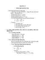 Tài liệu đồ án hệ thống lạnh cho nhà máy thủy sản, chương 11 pptx