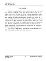 Báo cáo thực tập tại Công ty cổ phần xây dựng tiến triển 