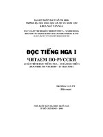Tài liệu Giáo trình: Đọc tiếng Nga doc