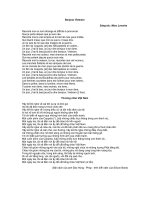 Tài liệu Bonjour Vietnam doc