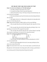 Tài liệu ĐỀ THI KẾT THÚC HỌC PHẦN KINH TẾ VĨ MÔ ppt