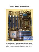 Tài liệu Bo mạch chủ MSI Big Bang Xpower ppt