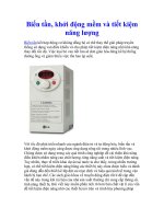 Tài liệu Biến tần, khởi động mềm và tiết kiệm năng lượng pptx