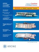 Tài liệu KRONE - Guide Book - Genuine vs. Imitation doc