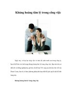 Tài liệu Khủng hoảng tâm lý trong công việc docx