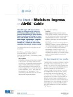 Tài liệu KRONE - White paper - TrueNET - Moisture Ingress - 2003 docx